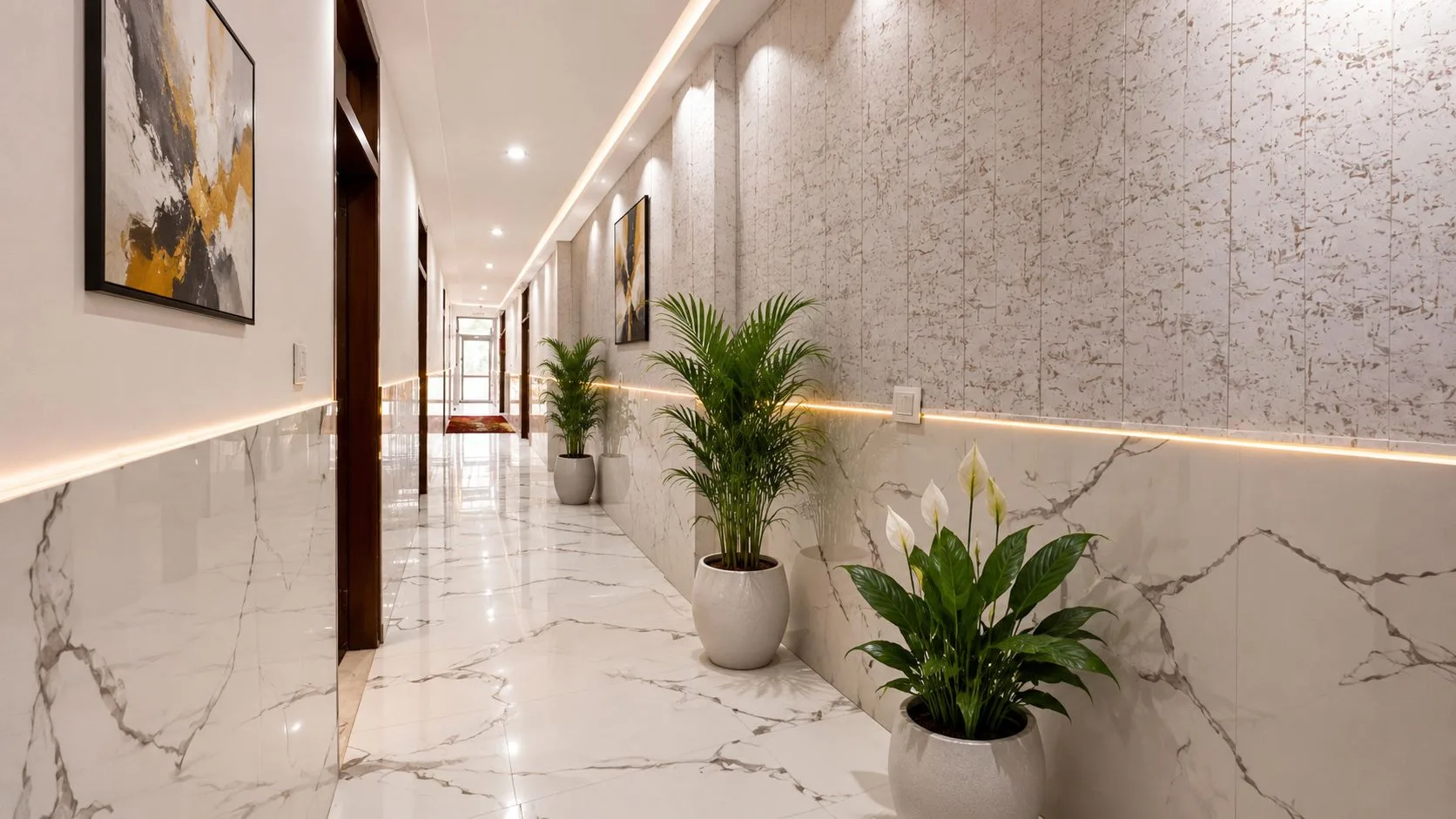 Hotel Aerovilla lobby