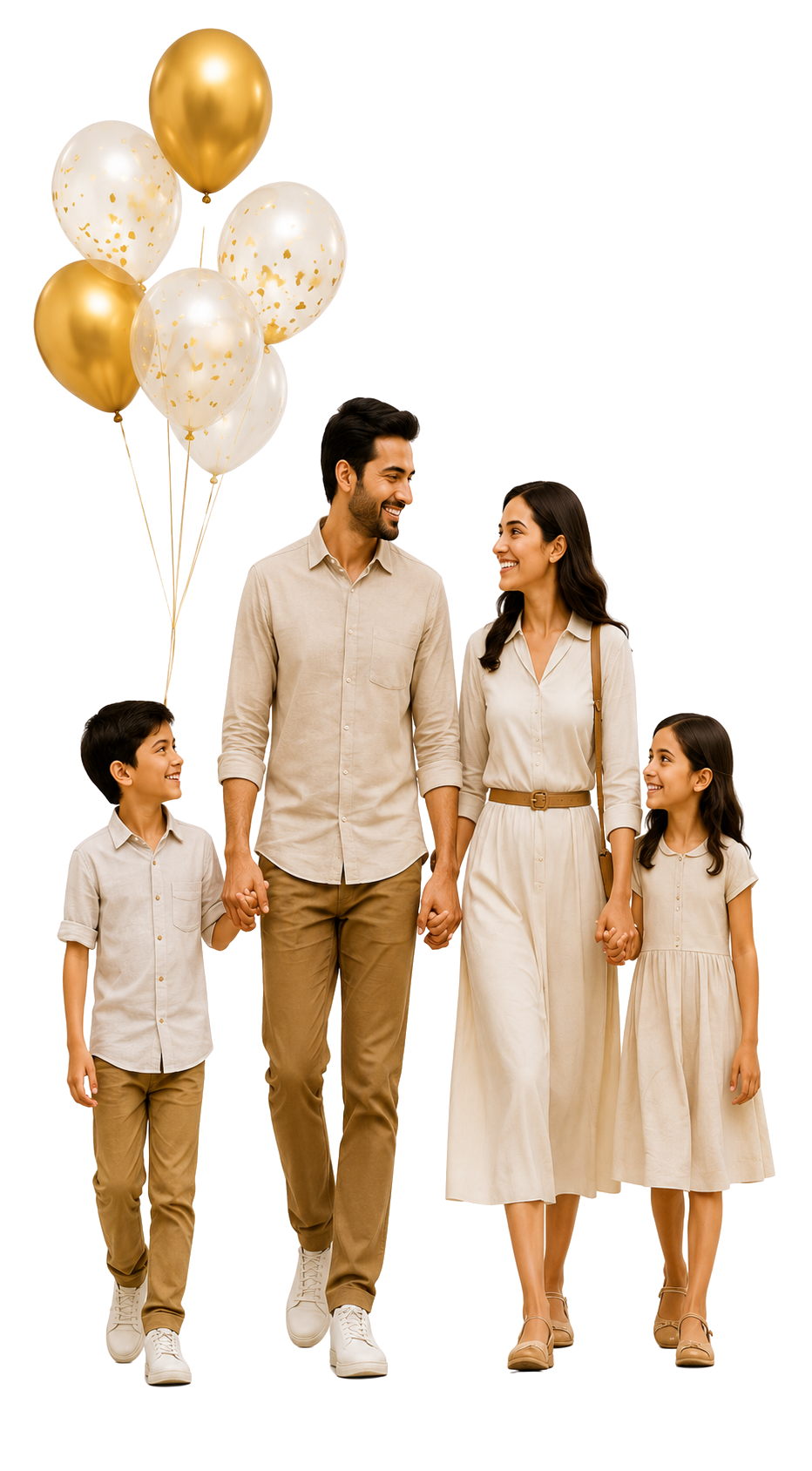 Family enjoying their stay at Pravakar's Hospitality