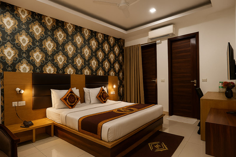Hotel JMK guest room