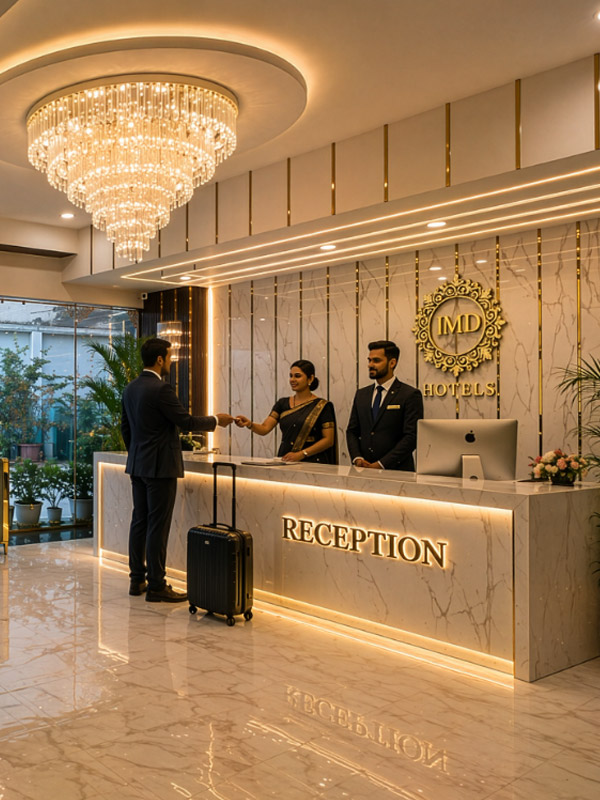 Hotel Grand Regency (A Unit of JMK Hotel) — Reception Desk