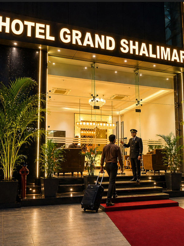 Hotel Grand Shalimar — Hotel Grand Shalimar - Entrance