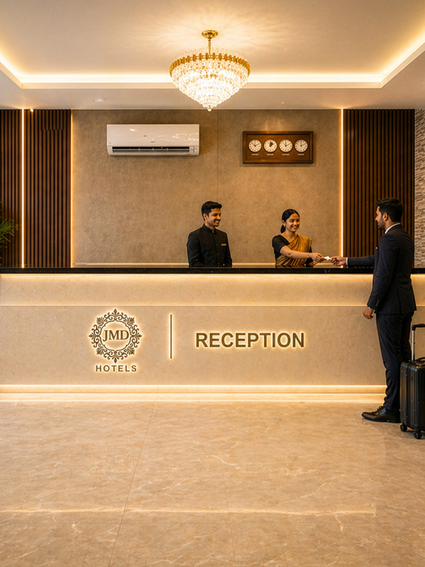 Hotel Kian By JMD Group — Reception Desk