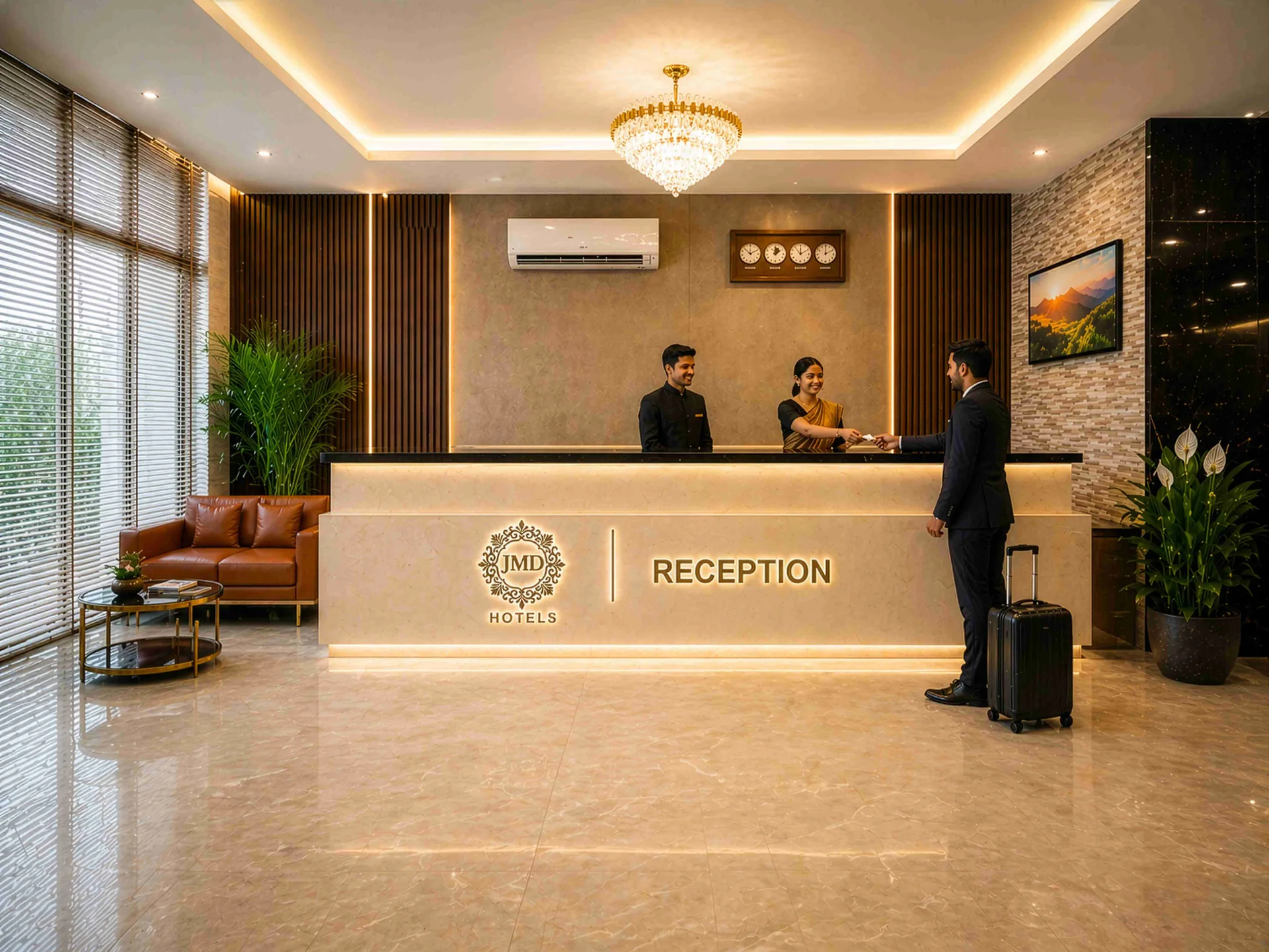 Hotel Kian reception
