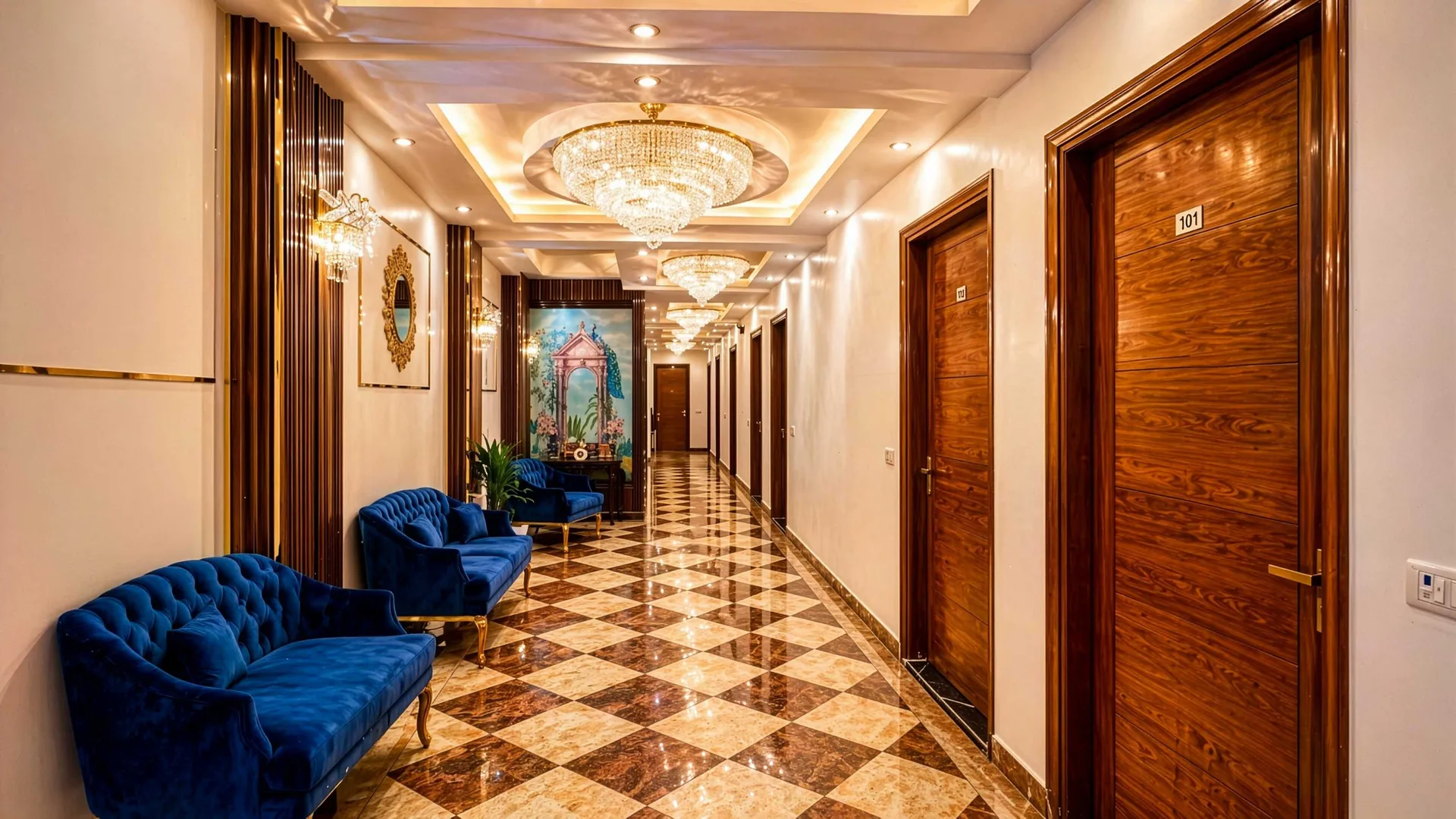 Hotel Palm View lobby