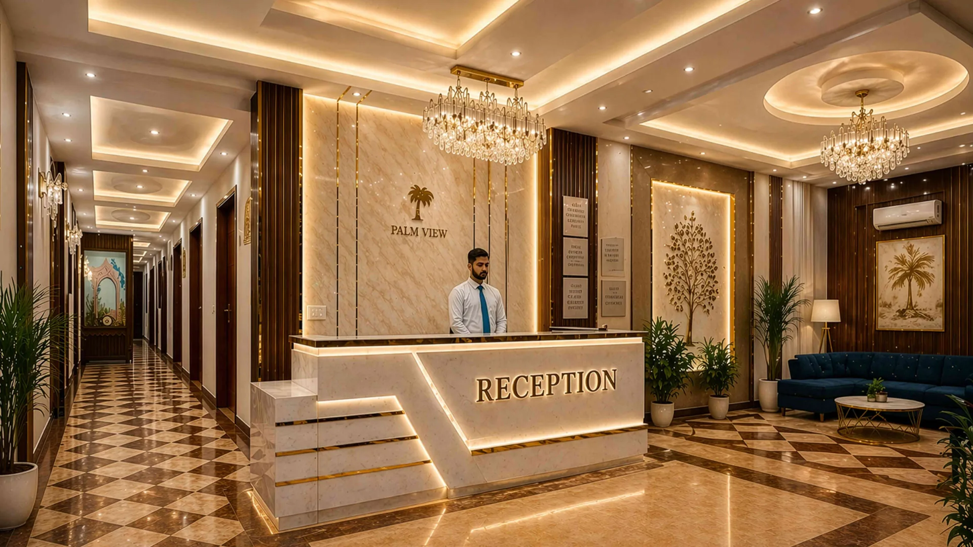 Hotel Palm View — Hotel Palm View Interior