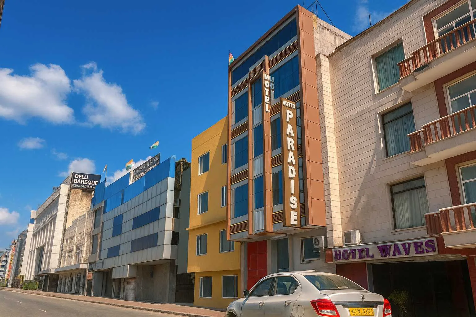 Hotel Paradise International — Facade