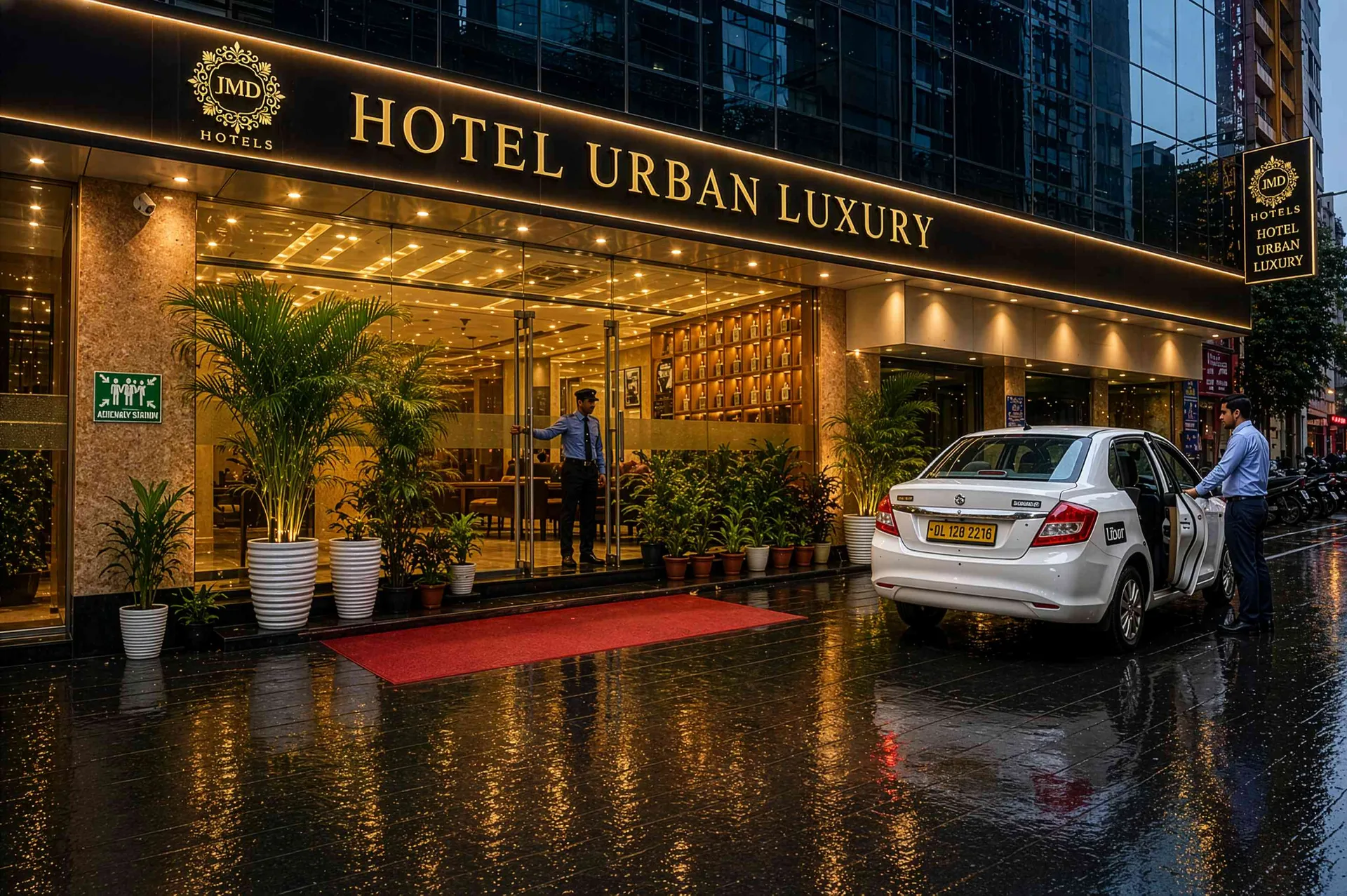 Hotel Urban Luxury By JMD Group — Entrance