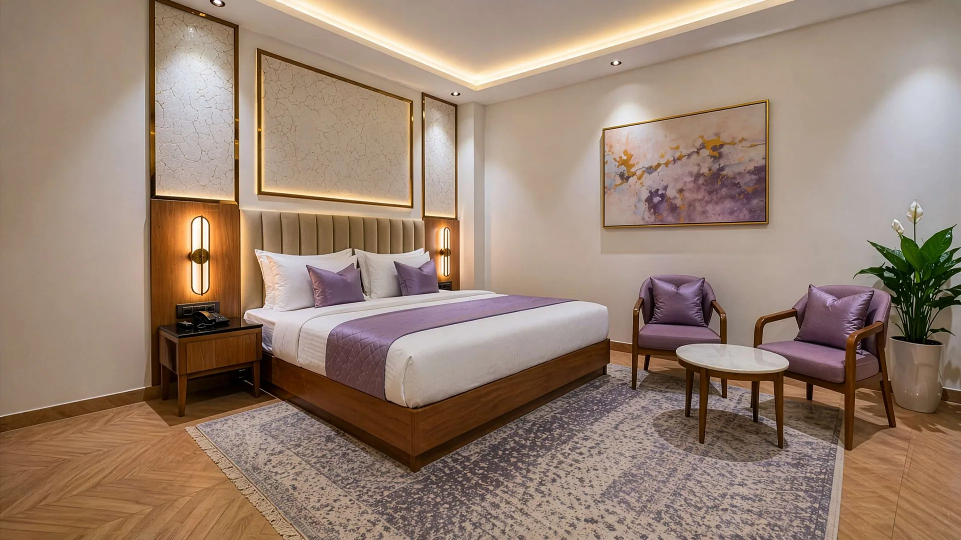 Hotel Grand Shalimar guest room